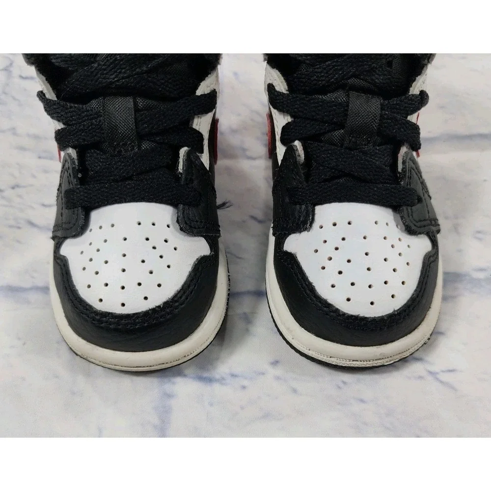 Nike Air Jordan Mid TODDLER SIZE 5C Red Black White 640735-075 2020